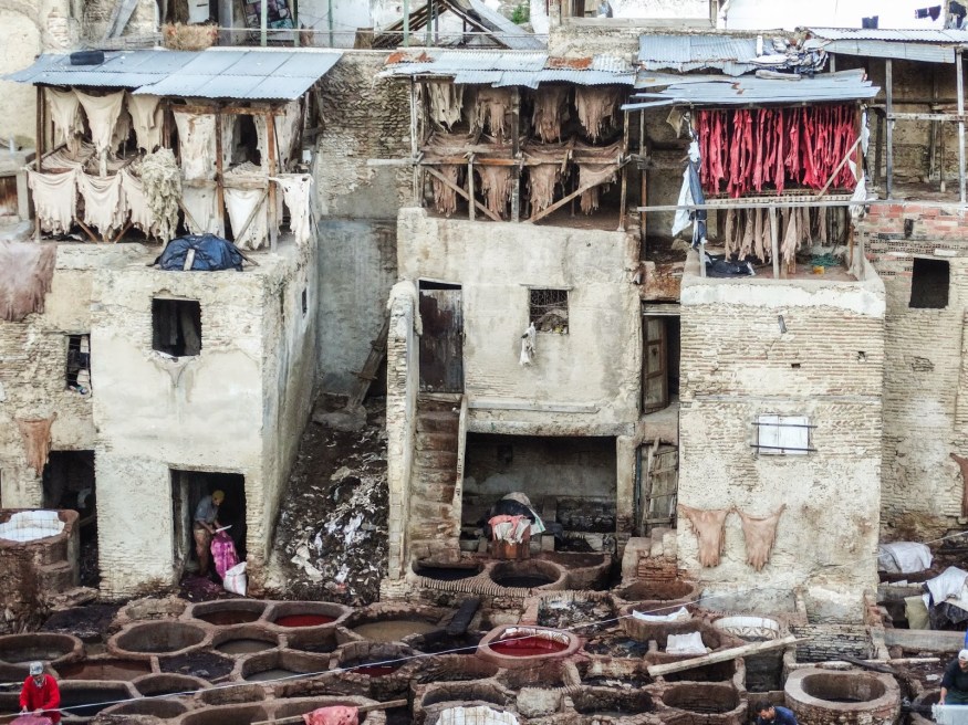 Fez Morocco Travel, Fez Morocco Blog, Fez Medina Tannery, Morocco Tannery