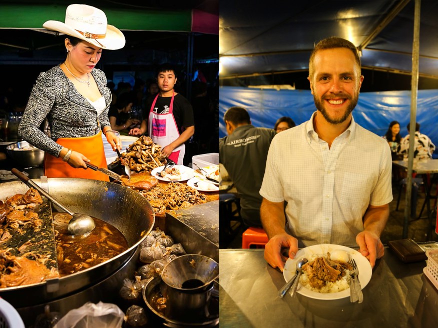 Khao Kha Moo Chang Phueak 