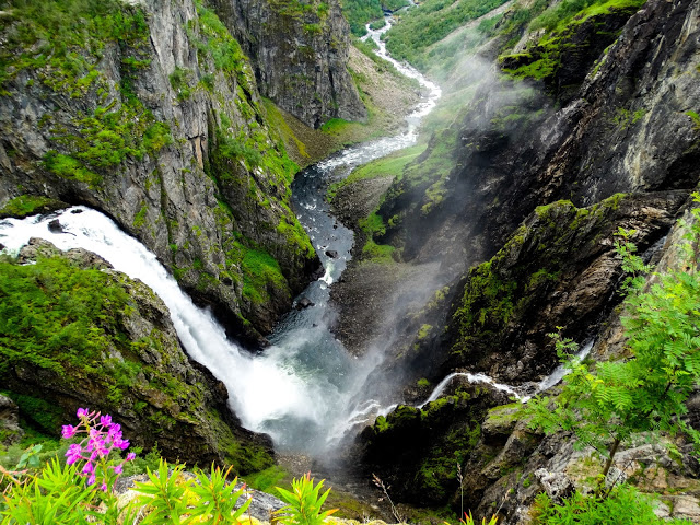 Voringsfossen Waterfall Norway