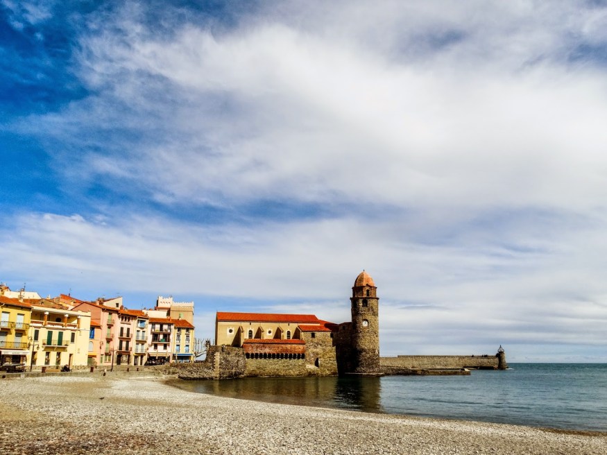 Collioure France, Southern French Coastal Town, Colorful houses, Colorful French homes