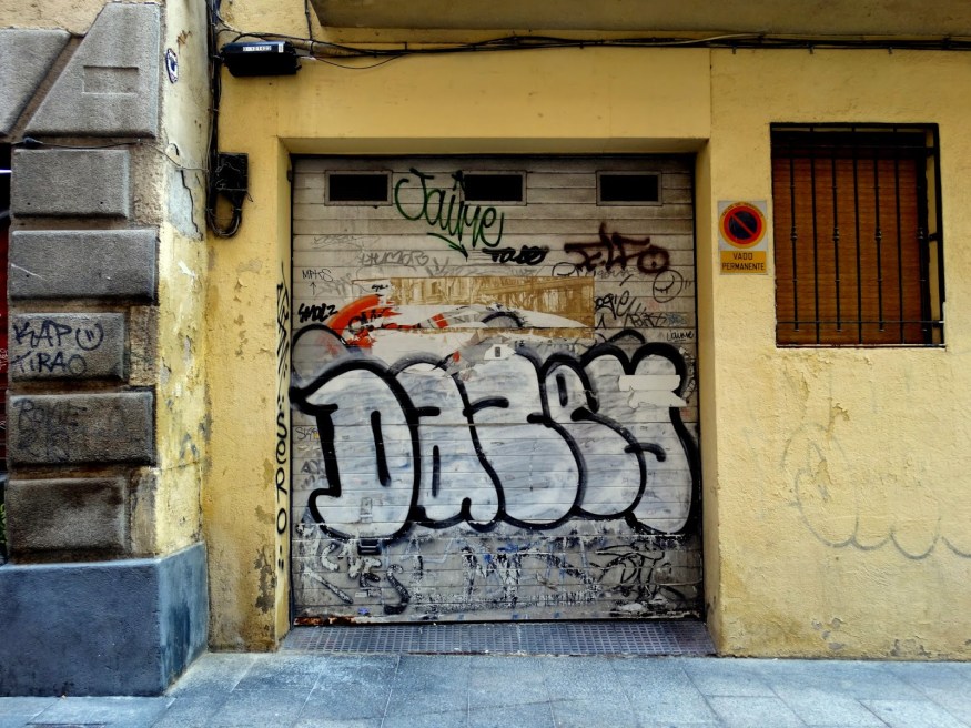 Madrid Photography, graffiti in Madrid, Madrid streets
