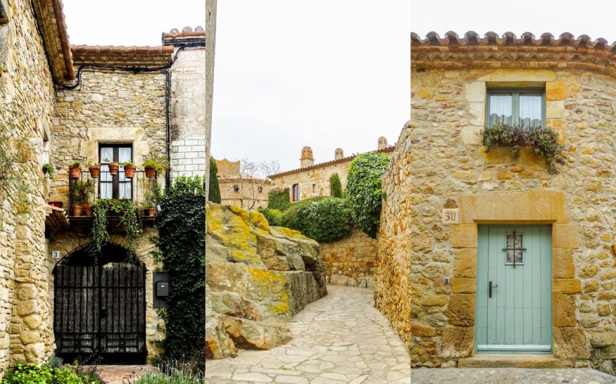 Pals Spain, Peratallada Spain, Barcelona Day Trips, Barcelona day trips blog, Spanish Doors