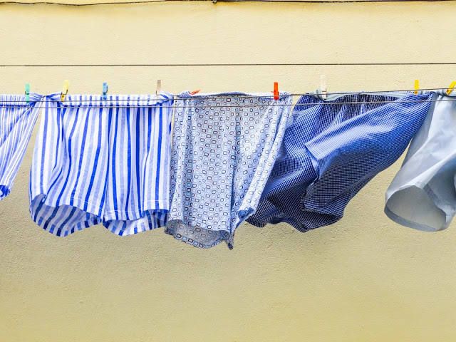 Lisbon Portugal Blog, Lisbon Portugal Photography, Best places to visit in Portugal, Blue boxers, laundry hanging