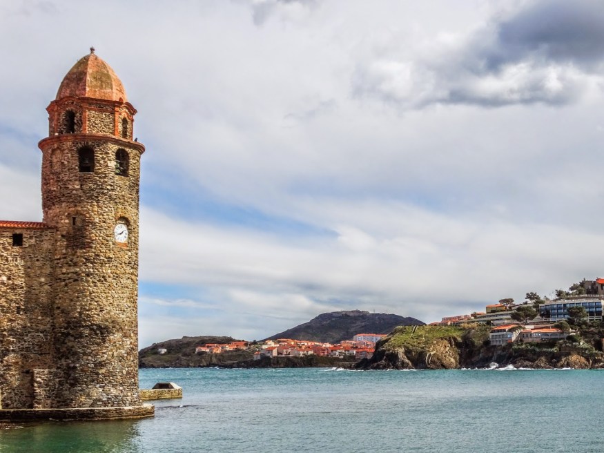 Collioure France, Southern French Coastal Town, Colorful houses, Colorful French homes