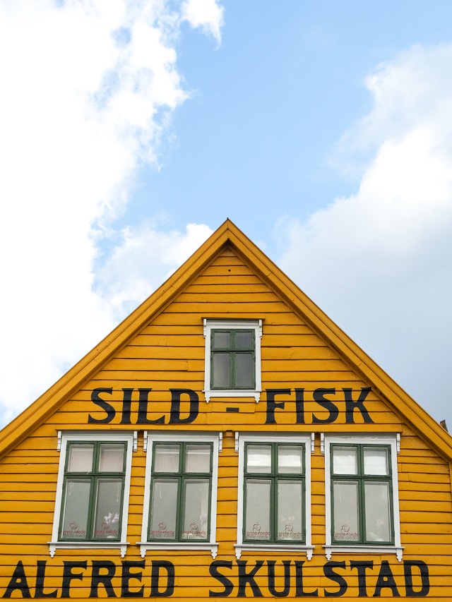 Bergen Norway Colorful Houses