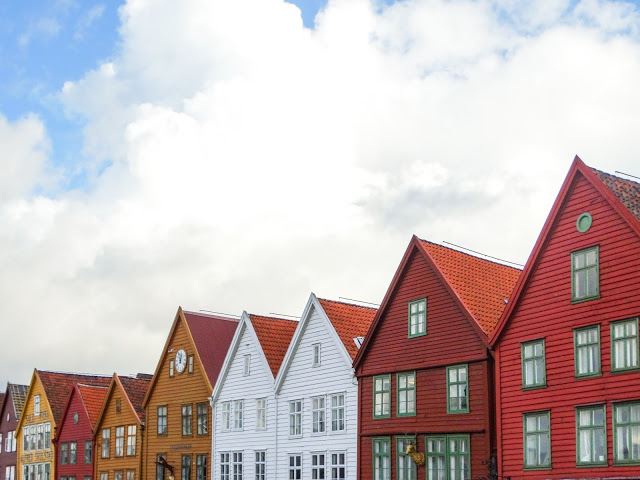 Bergen Norway Colorful Houses