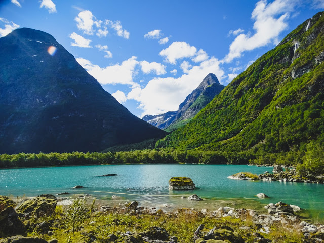 Lake Lovatnet Noway Travel Blog