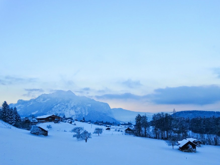 Interlaken in the winter Traveling to Switzerland Blog, Switzerland Blog, Interlaken in the winter