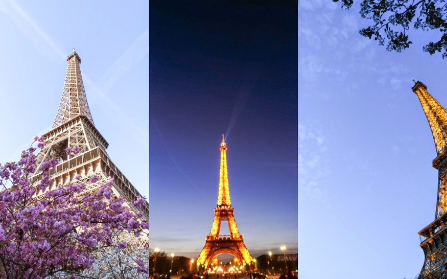 Paris in the spring, Eiffel Tower in the spring