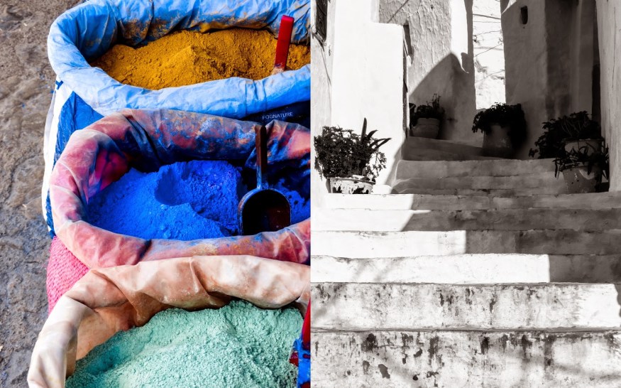 Chefchaouen Morocco Photography, Chefchaouen Morocco Blog, Chefchaouen Morocco dye