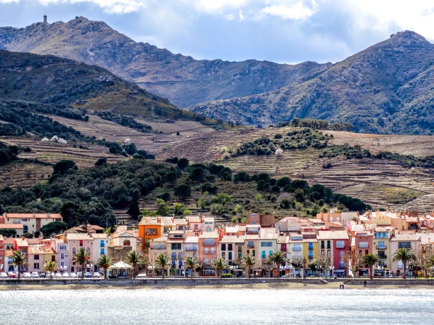 Collioure France, Southern French Coastal Town, Colorful houses, Colorful French homes