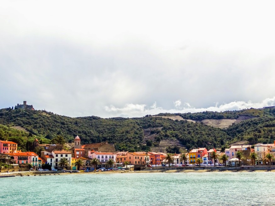 Collioure France, Southern French Coastal Town, Colorful houses, Colorful French homes