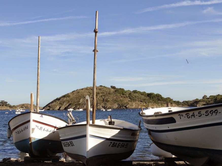 Cadaques Spain View, Cadaques Spain, Streets of Cadaques Spain, Cadaques Photography, Cadaques boats