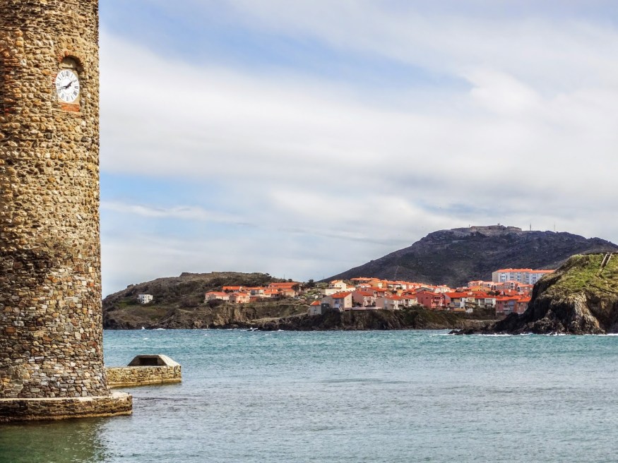 Collioure France, Southern French Coastal Town, Colorful houses, Colorful French homes