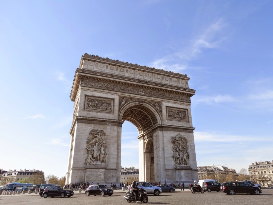 Best Places to visit in Paris, Arch de Triumph 