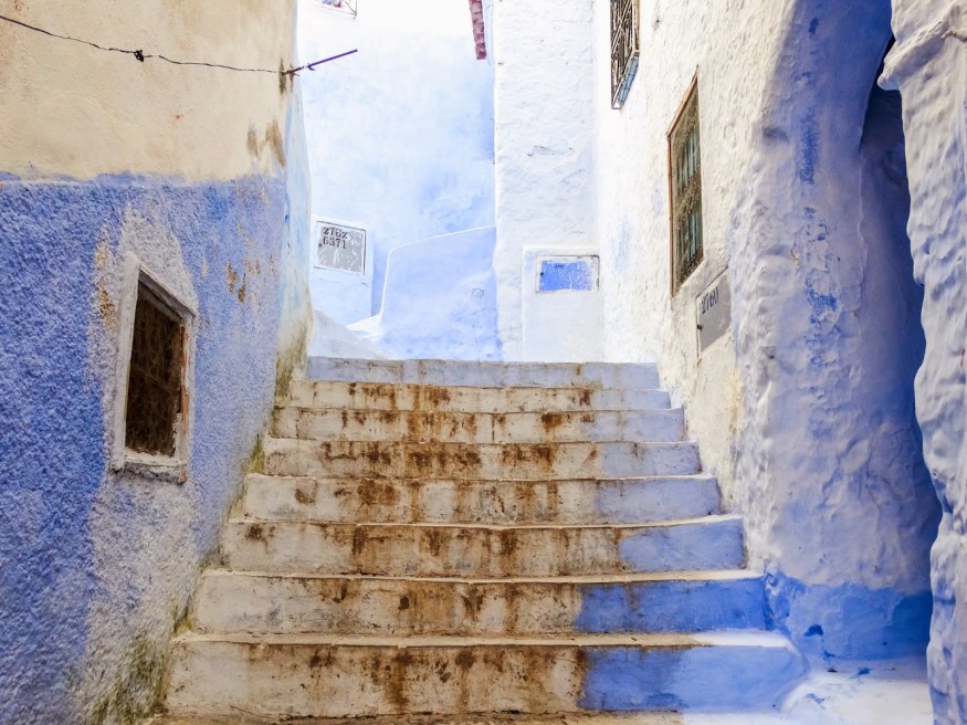 Chefchaouen Morocco Photography, Chefchaouen Morocco Blog, Chefchaouen Morocco blue steps