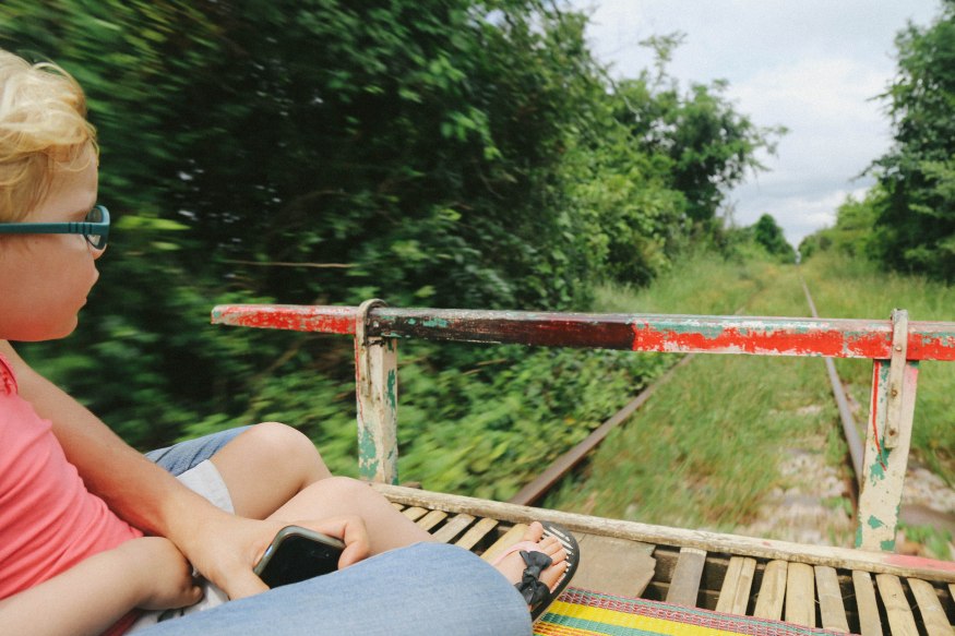 The Bamboo Train Battambang Cambodia